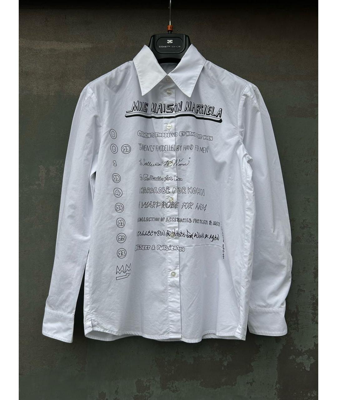 MM6 MAISON MARGIELA Белая рубашка/блузка, фото 9