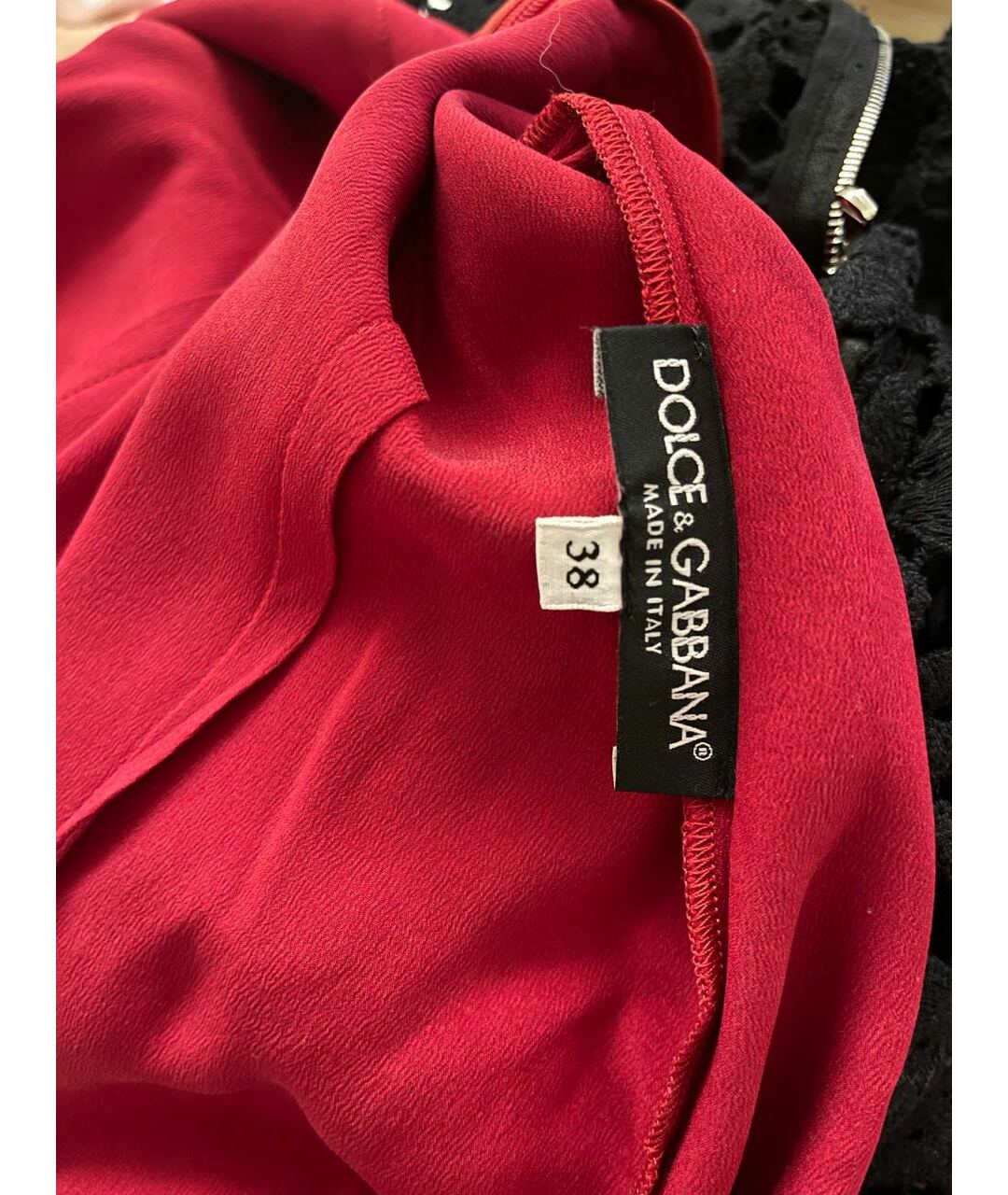 DOLCE&GABBANA Черное кружевное вечернее платье, фото 3