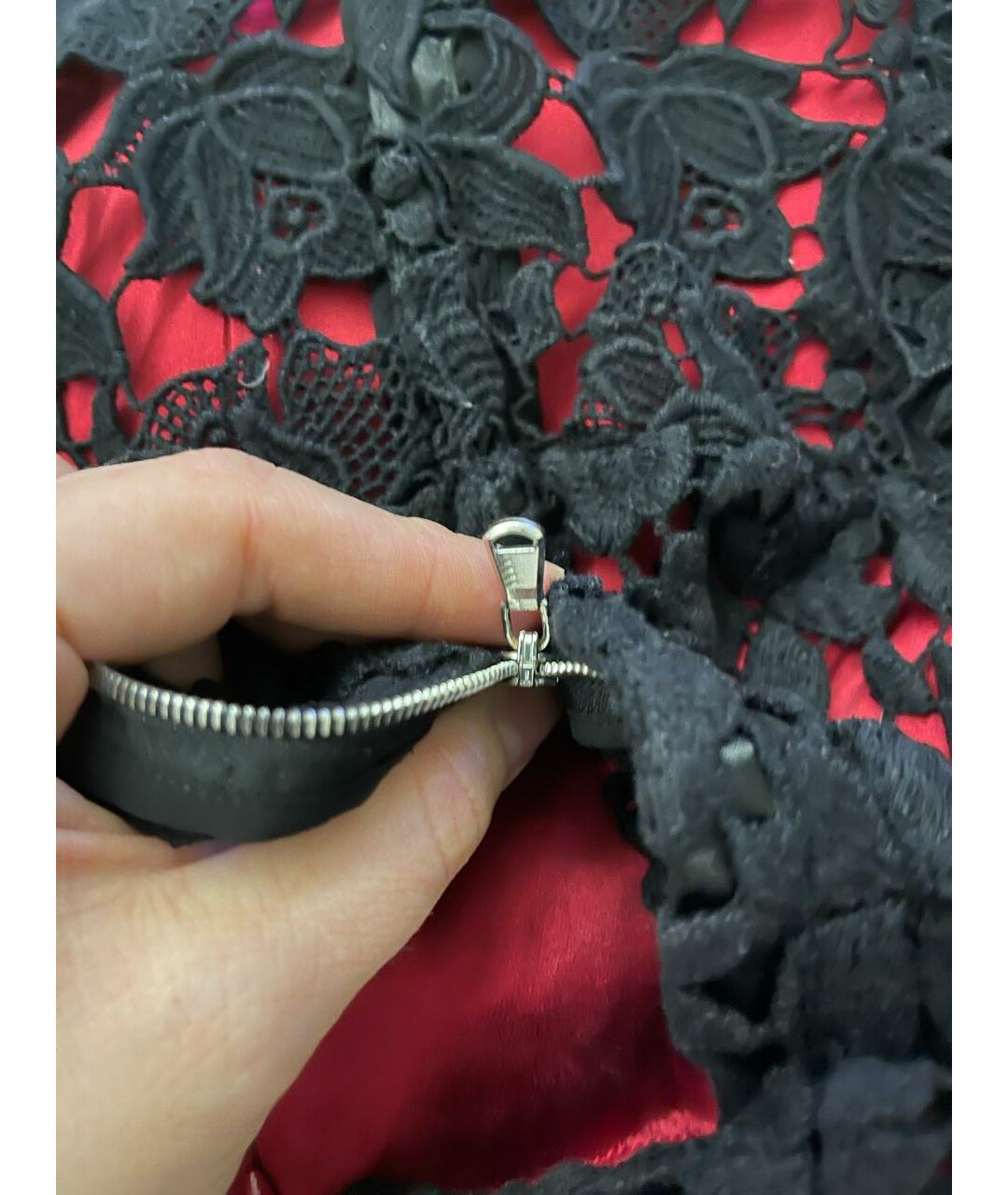 DOLCE&GABBANA Черное кружевное вечернее платье, фото 4