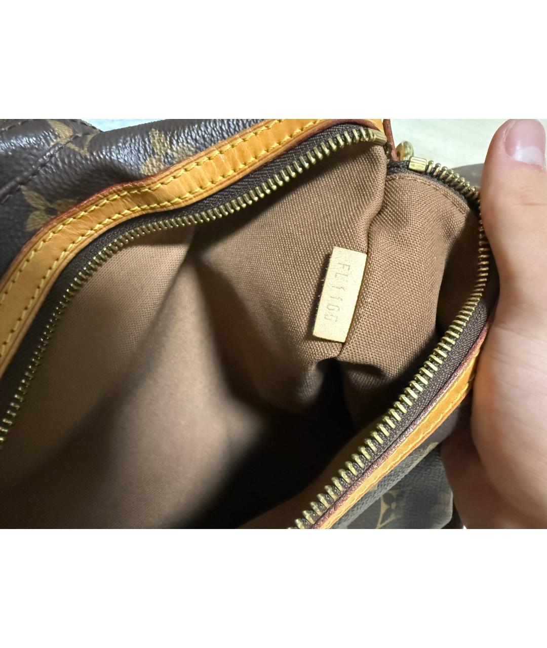 LOUIS VUITTON Коричневый рюкзак, фото 6