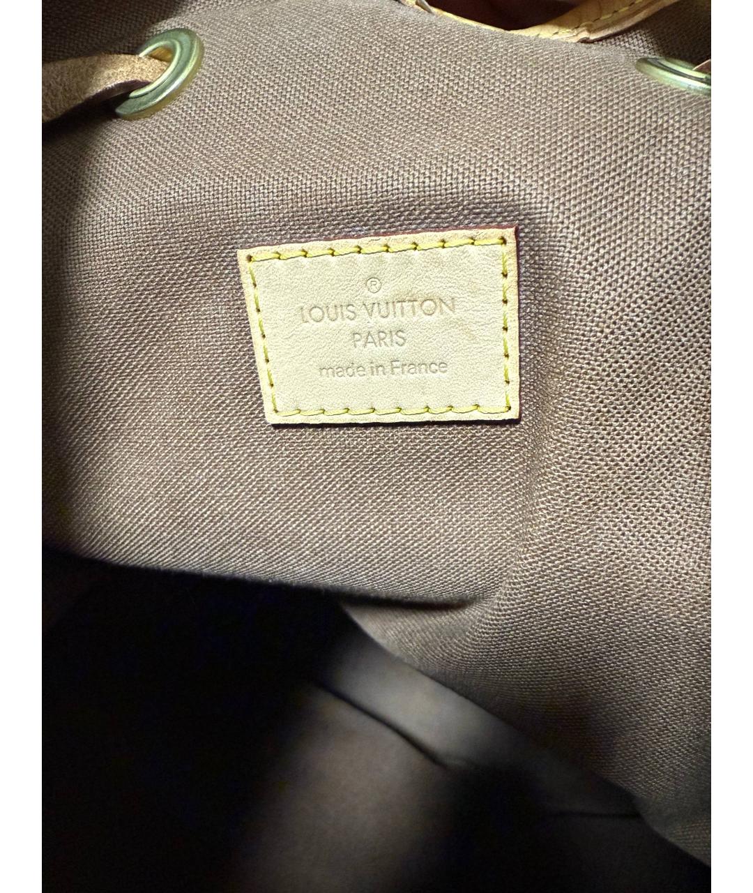 LOUIS VUITTON Коричневый рюкзак, фото 5