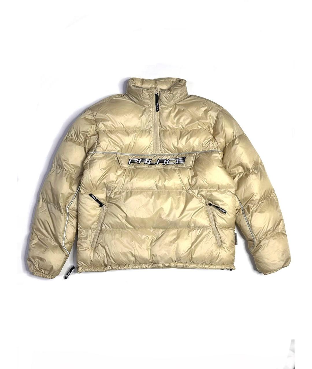 PALACE Бежевый полиамидовый пуховик, фото 8