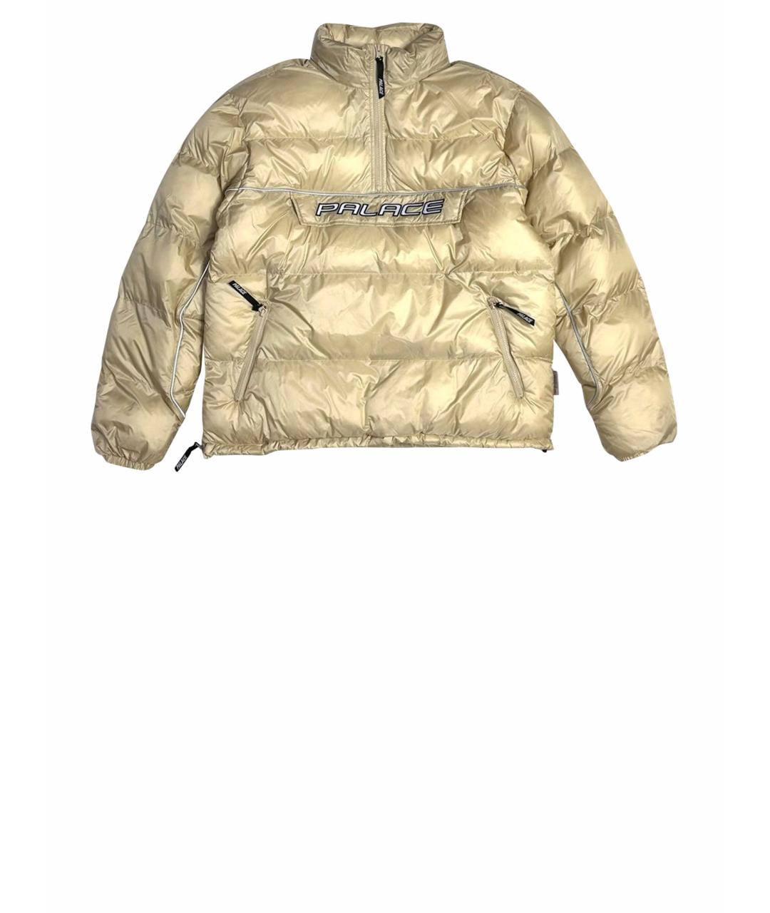 PALACE Бежевый полиамидовый пуховик, фото 1