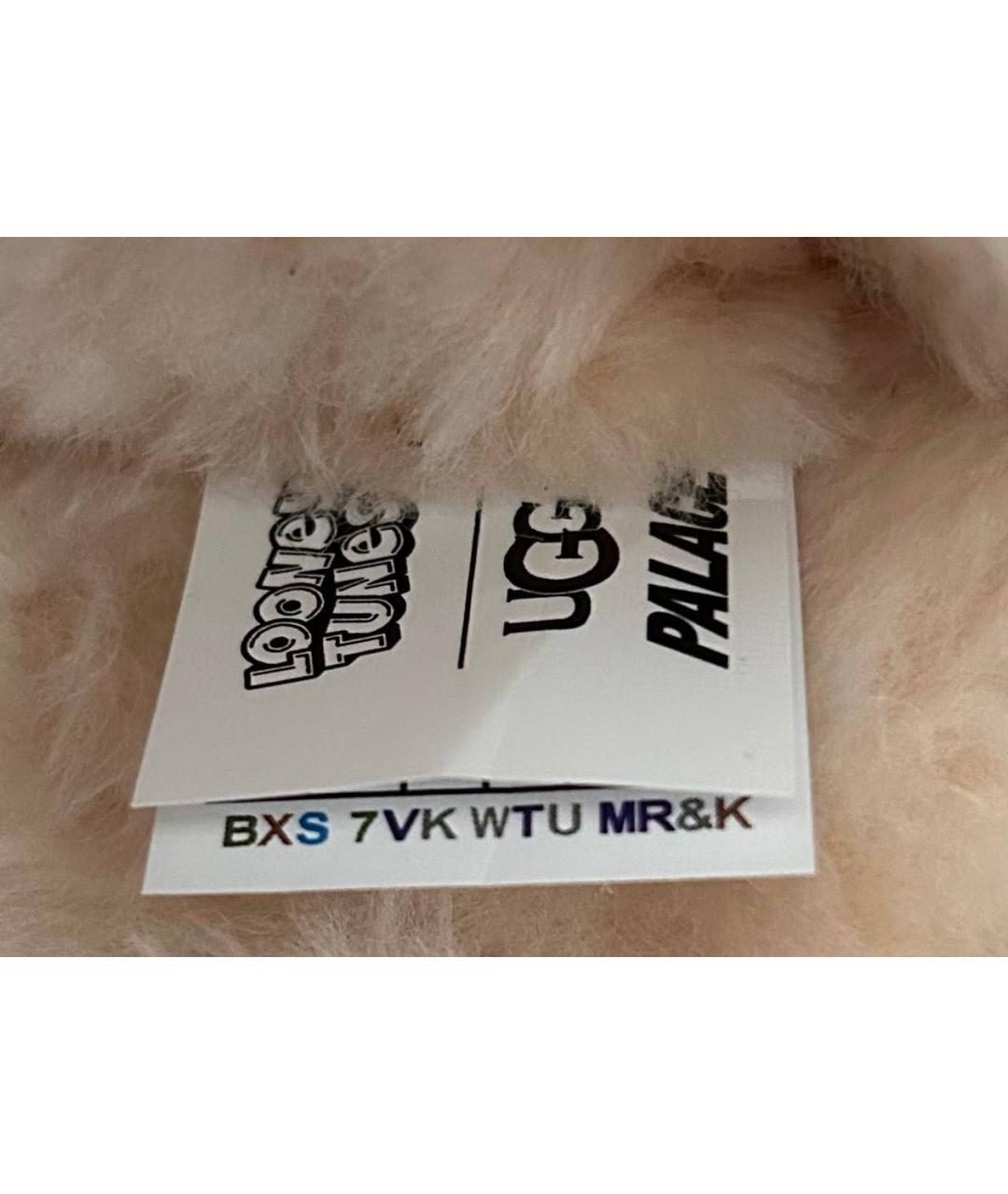 UGG AUSTRALIA Бежевые замшевые ботинки, фото 8