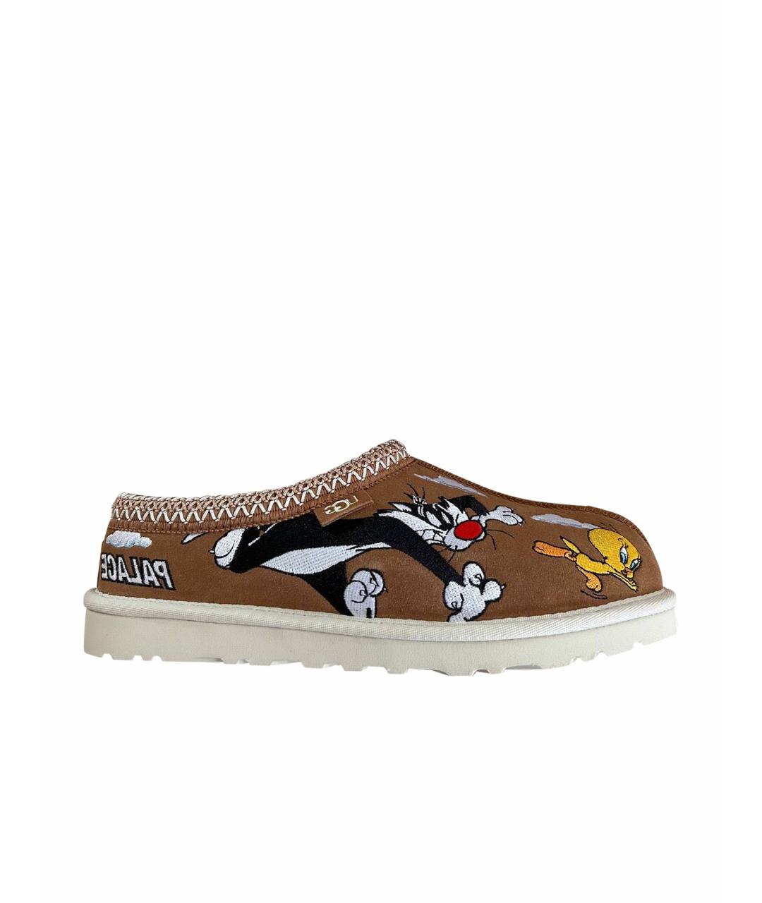 UGG AUSTRALIA Бежевые замшевые ботинки, фото 1