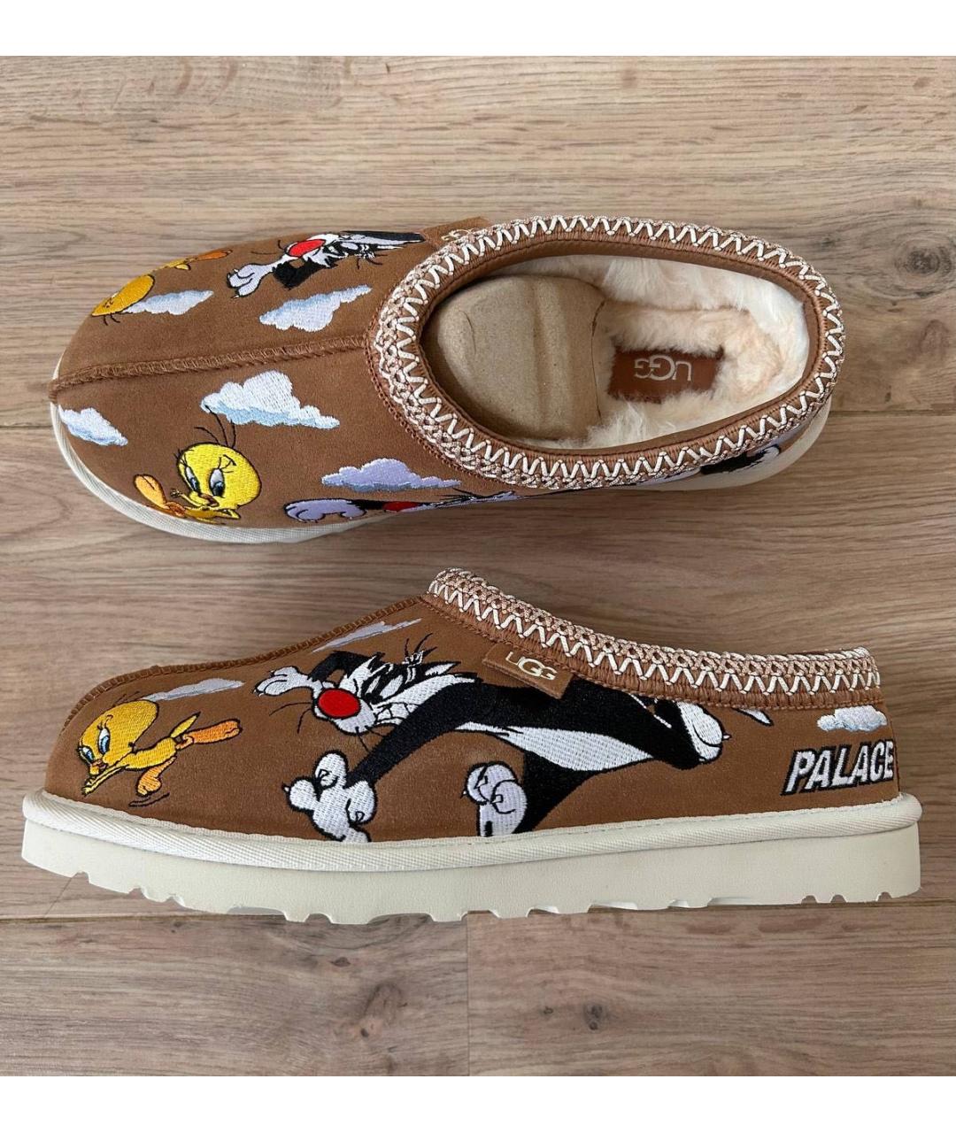 UGG AUSTRALIA Бежевые замшевые ботинки, фото 9