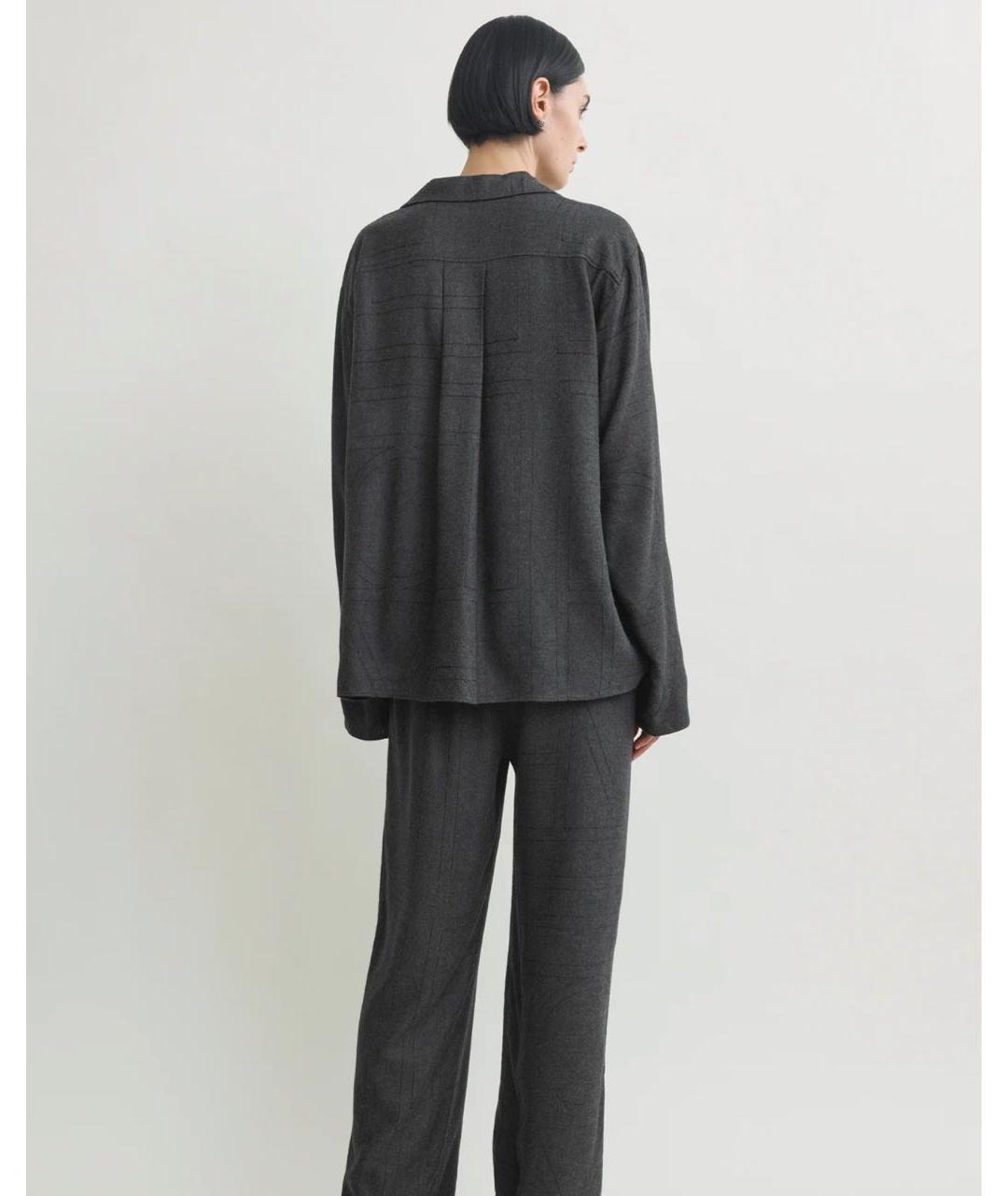 TOTEME Черная рубашка, фото 2