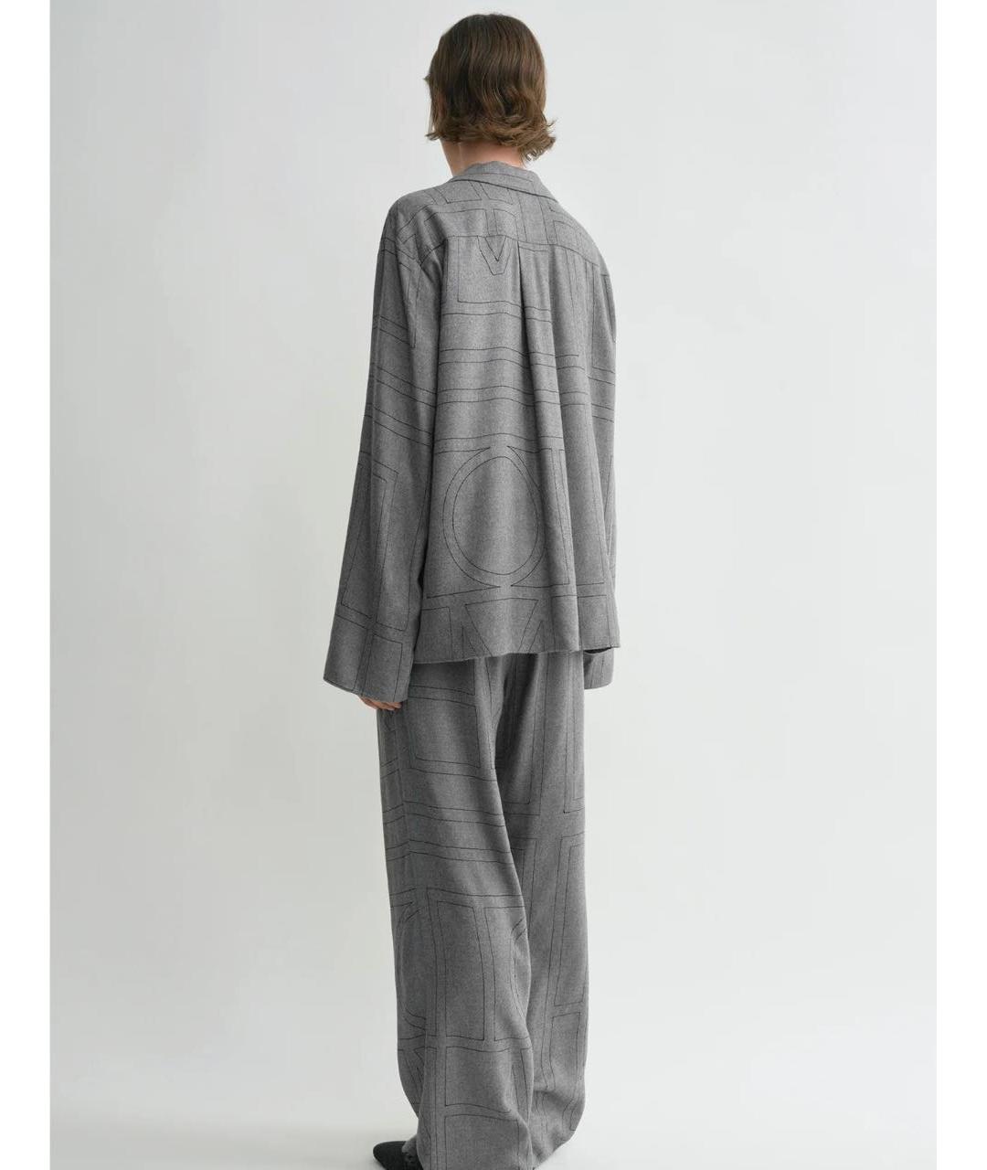 TOTEME Серая рубашка, фото 3