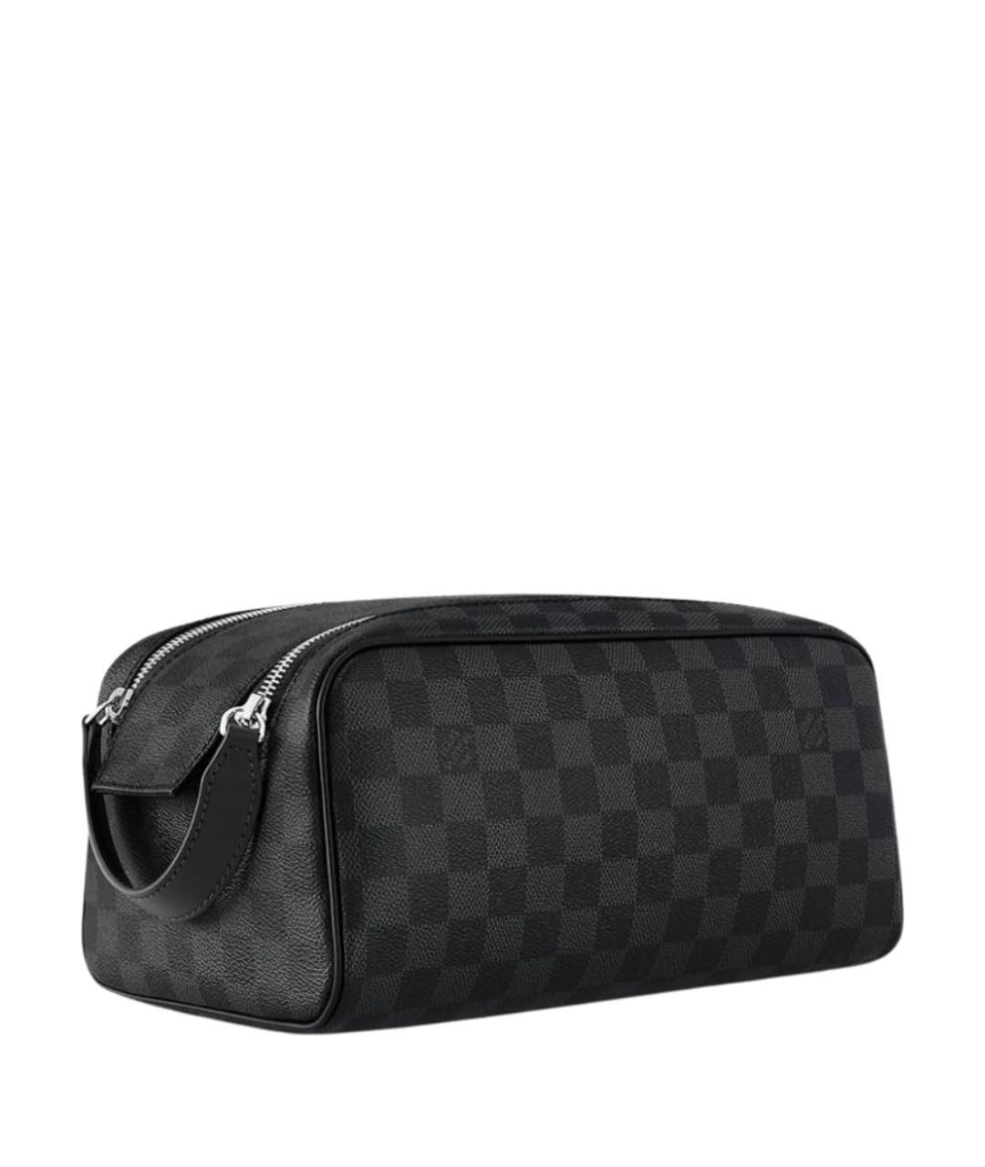 LOUIS VUITTON Черная косметичка, фото 1