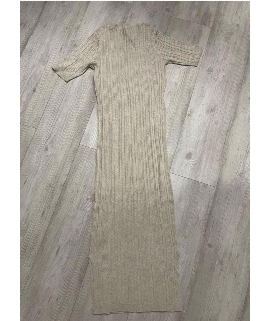 JOHN RICHMOND Бежевое платье, фото 2