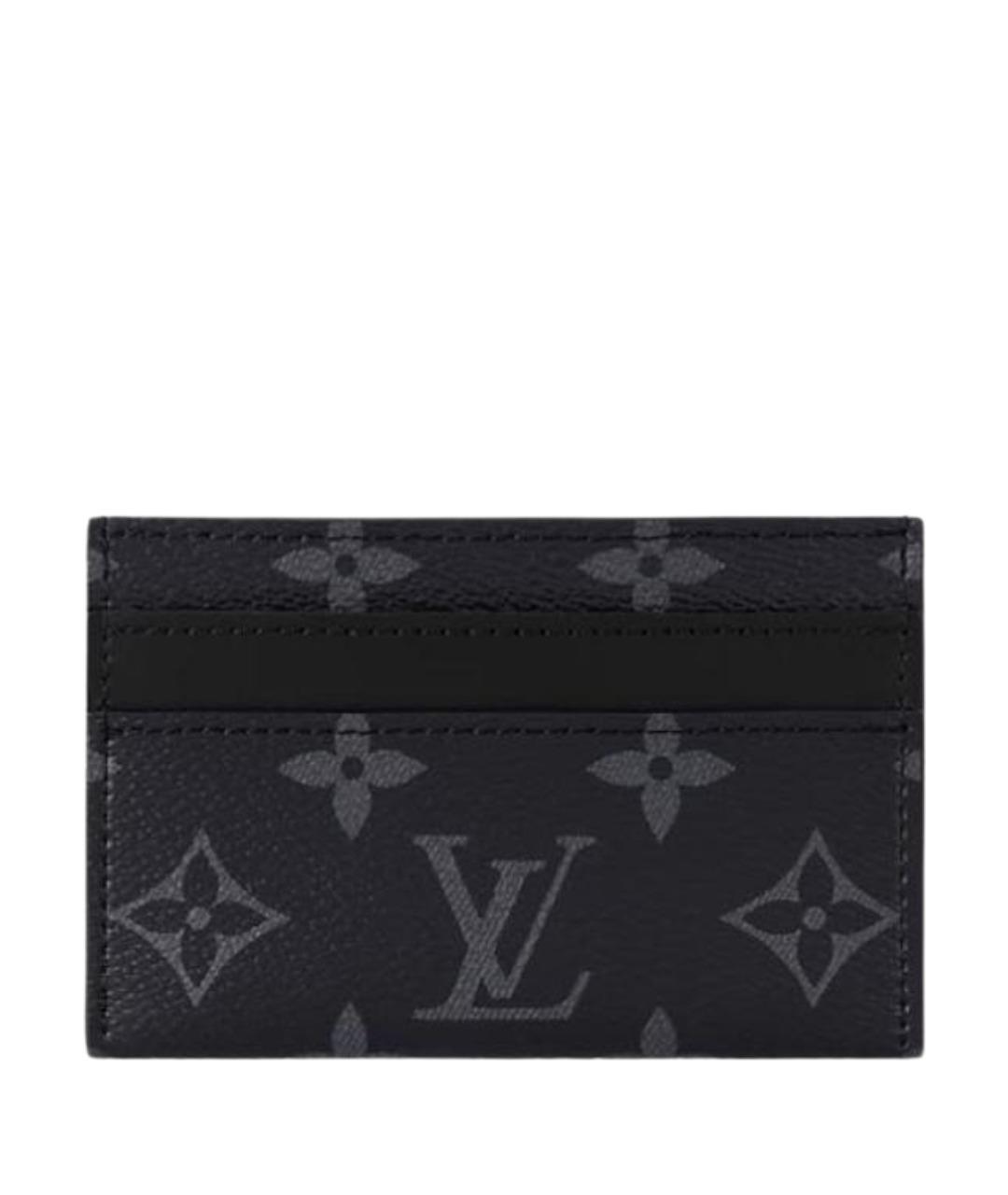 LOUIS VUITTON Черный кардхолдер, фото 1