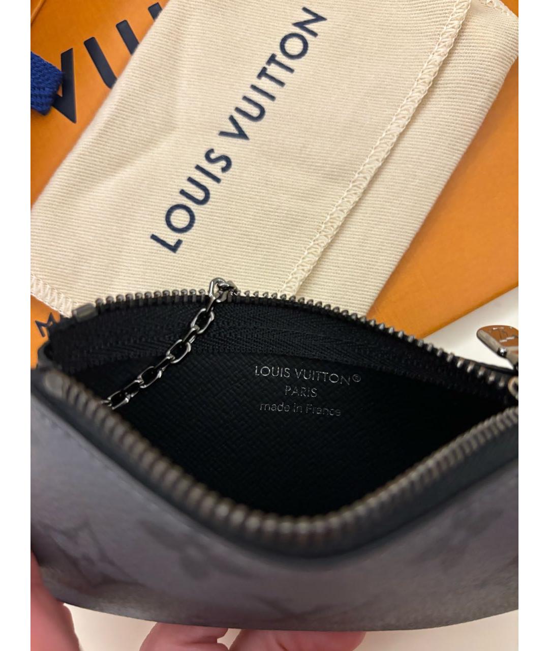 LOUIS VUITTON Серая ключница, фото 6