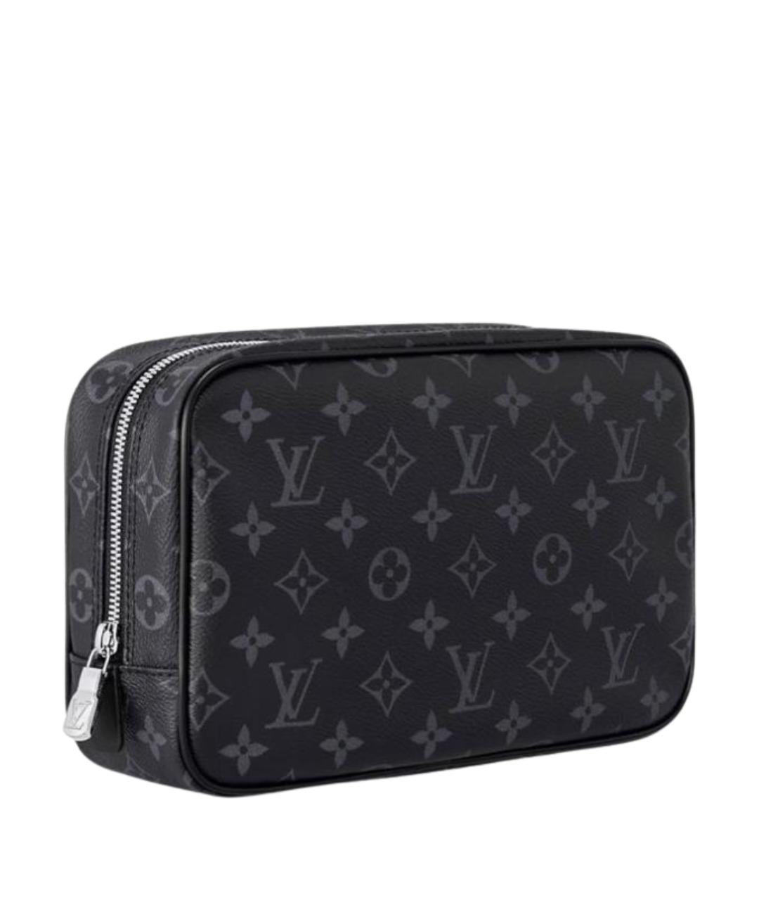 LOUIS VUITTON Черная косметичка, фото 1