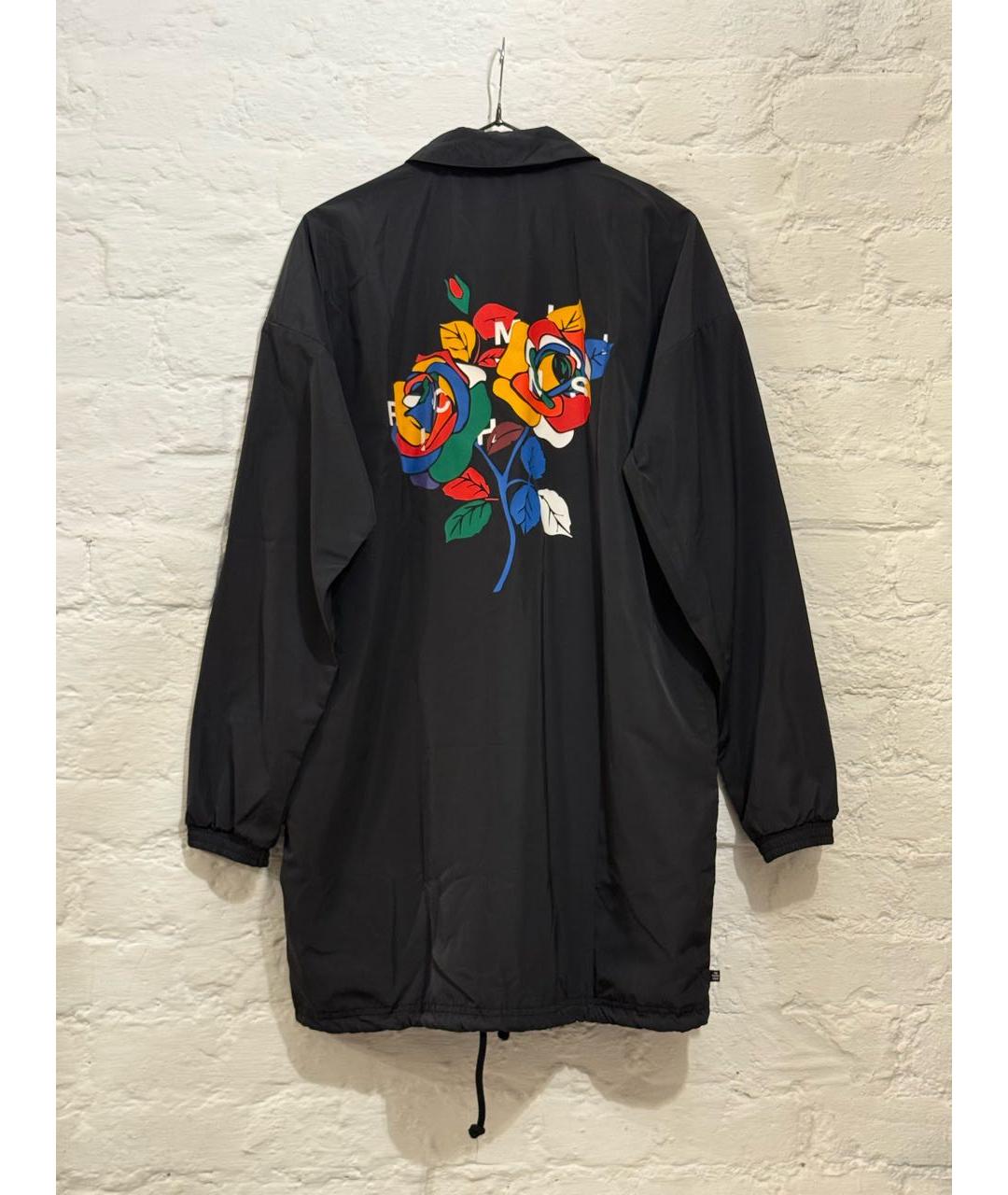 ADIDAS Черная полиэстеровая куртка, фото 2