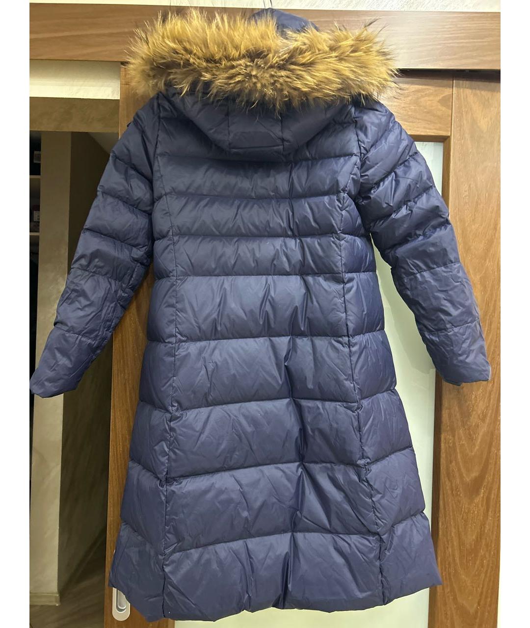 STEFANO RICCI Темно-синий пуховик, фото 2