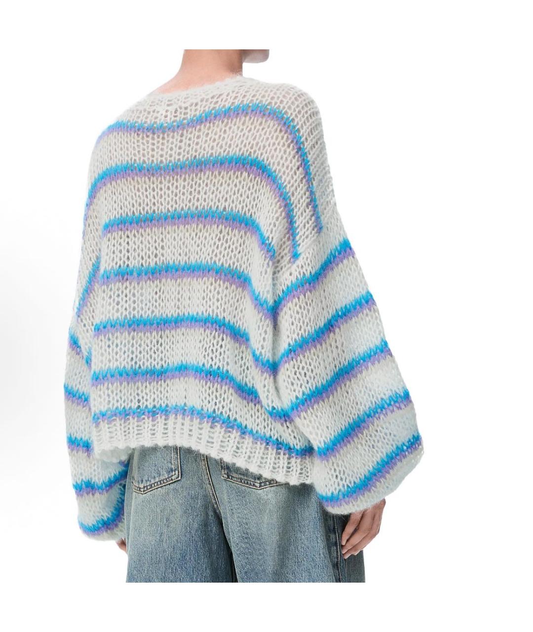 LOEWE Белый шерстяной джемпер / свитер, фото 4