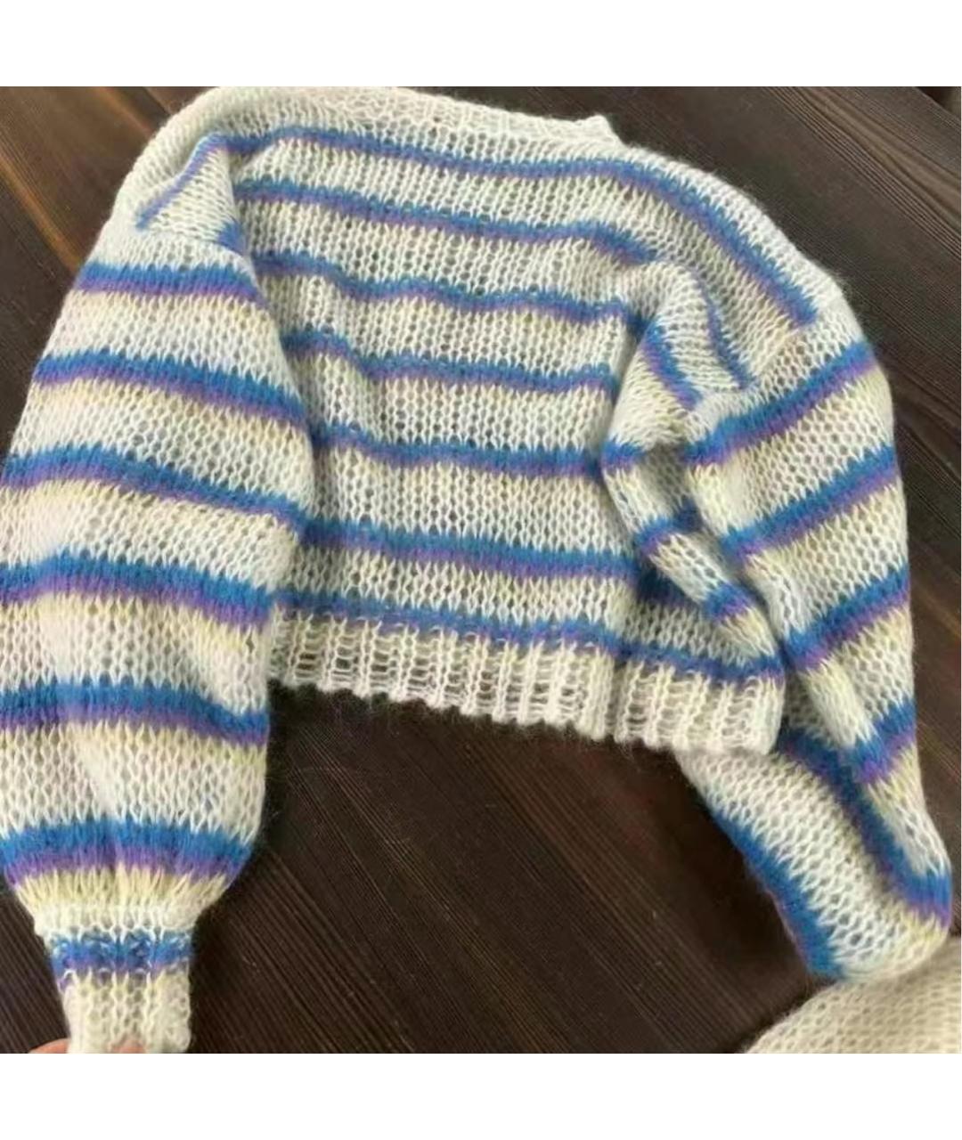 LOEWE Белый шерстяной джемпер / свитер, фото 7