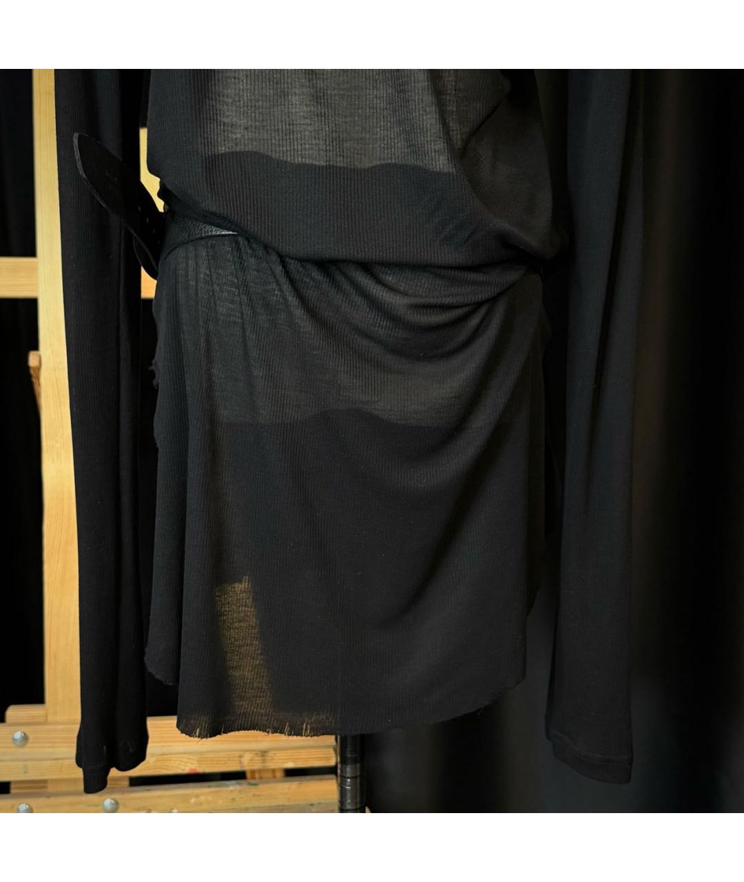 ANN DEMEULEMEESTER Черный кашемировый джемпер / свитер, фото 6