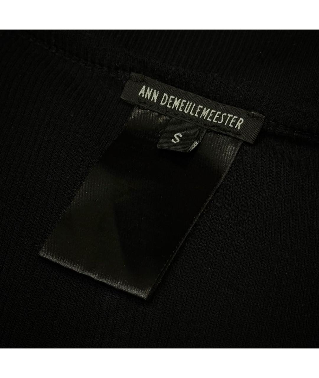 ANN DEMEULEMEESTER Черный кашемировый джемпер / свитер, фото 8