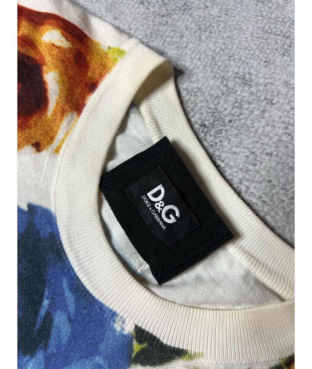 DOLCE&GABBANA Мульти хлопковый джемпер / свитер, фото 3