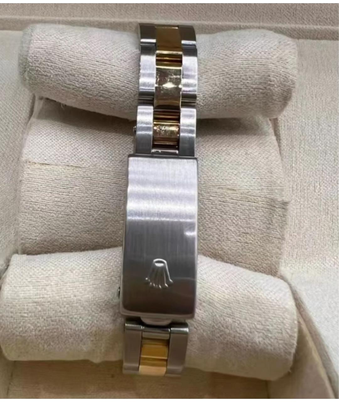 ROLEX Серебряные часы из желтого золота, фото 5