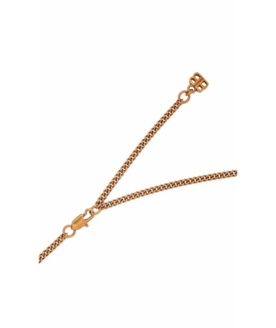 BALENCIAGA Золотое колье, фото 3