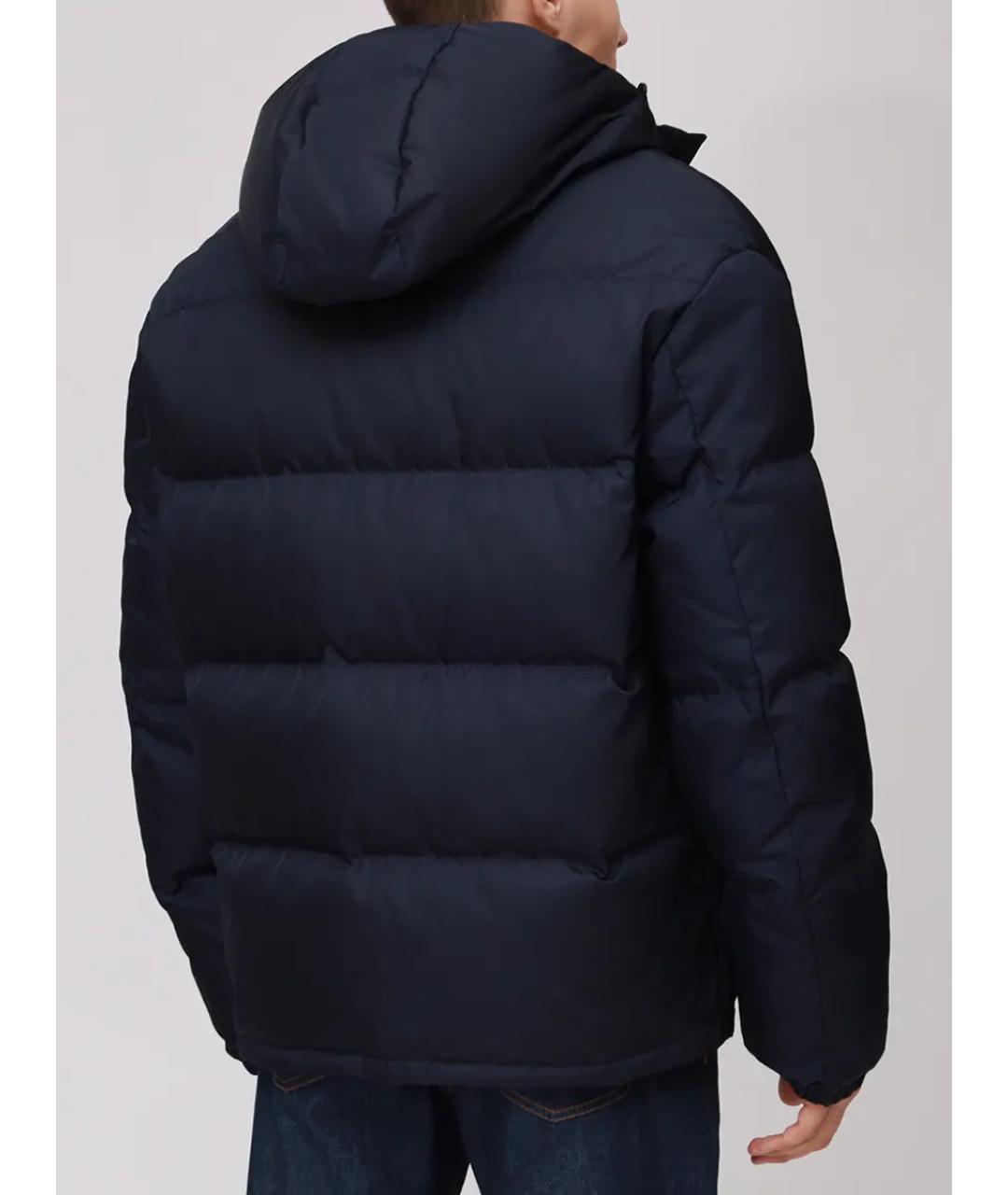 PRADA Синий полиамидовый пуховик, фото 3