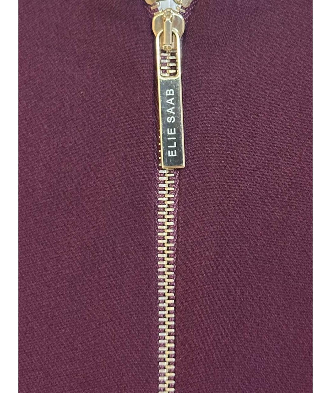 ELIE SAAB Фиолетовая вискозная блузы, фото 4