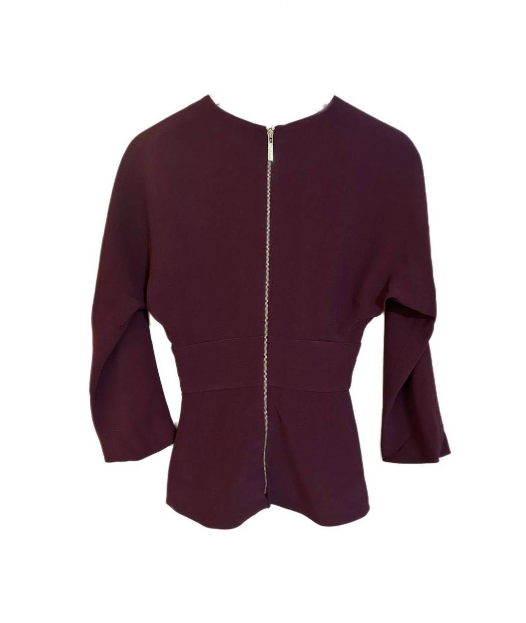 ELIE SAAB Фиолетовая вискозная блузы, фото 2