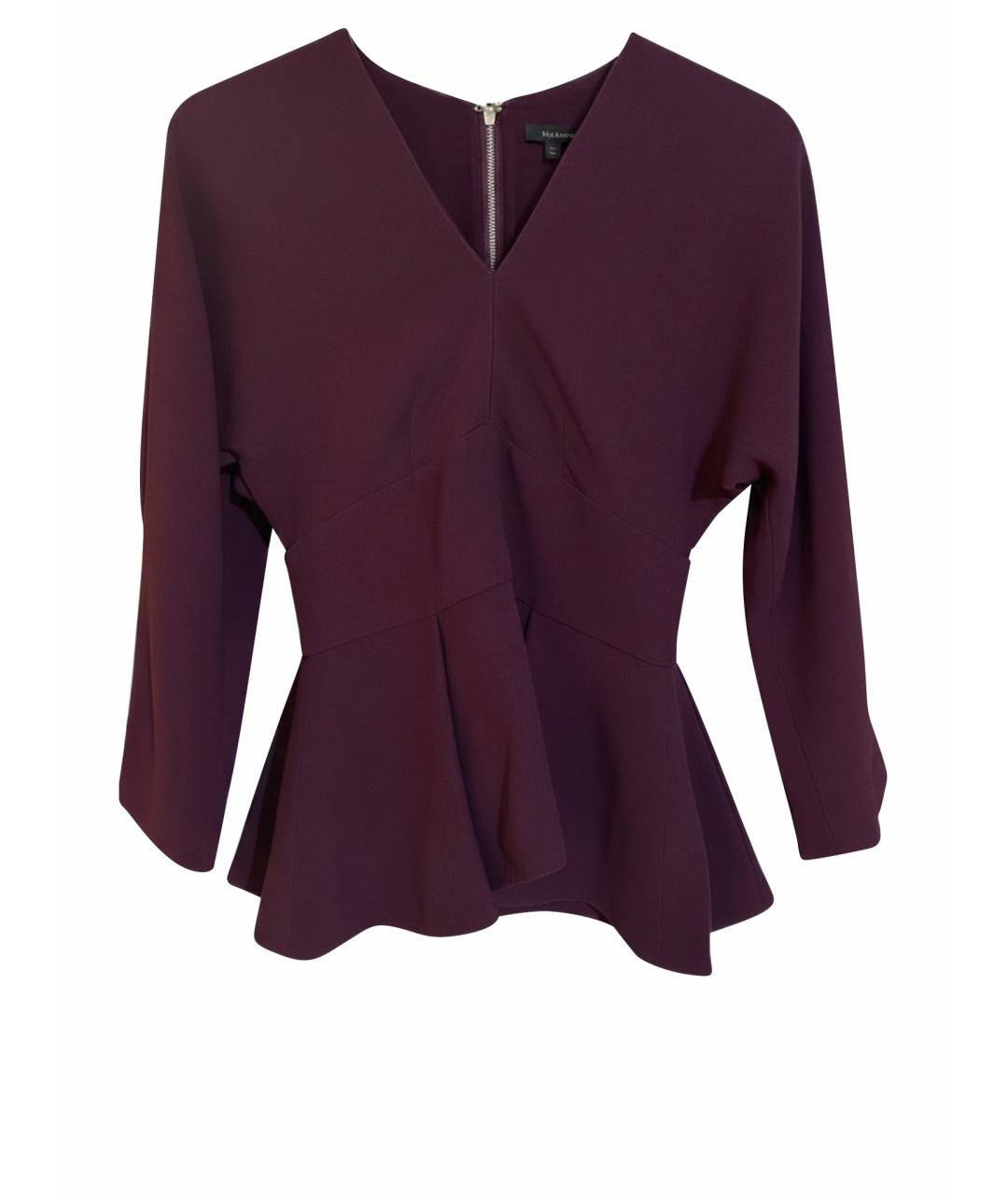 ELIE SAAB Фиолетовая вискозная блузы, фото 1