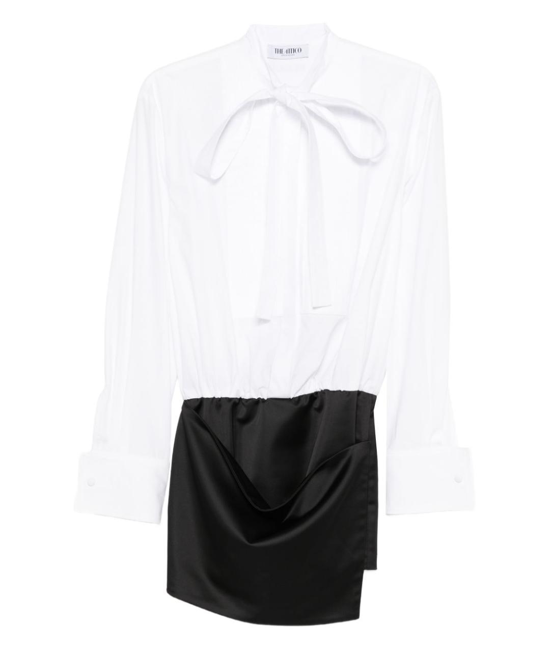 THE ATTICO Мульти хлопковое повседневное платье, фото 1