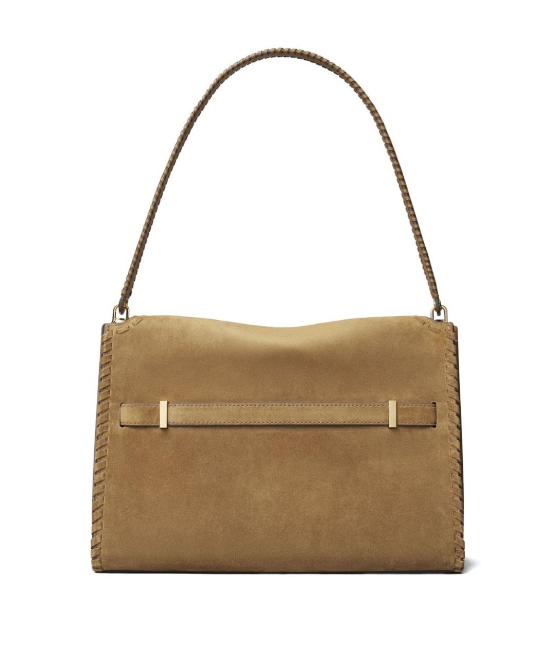 TORY BURCH Коричневая замшевая сумка тоут, фото 5