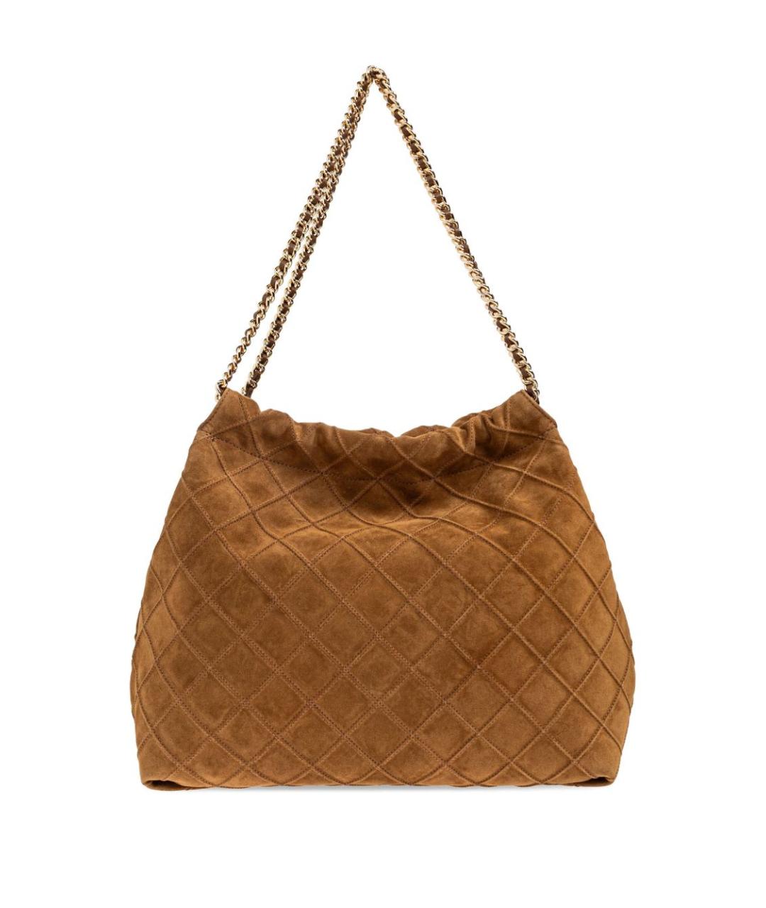 TORY BURCH Коричневая кожаная сумка через плечо, фото 4