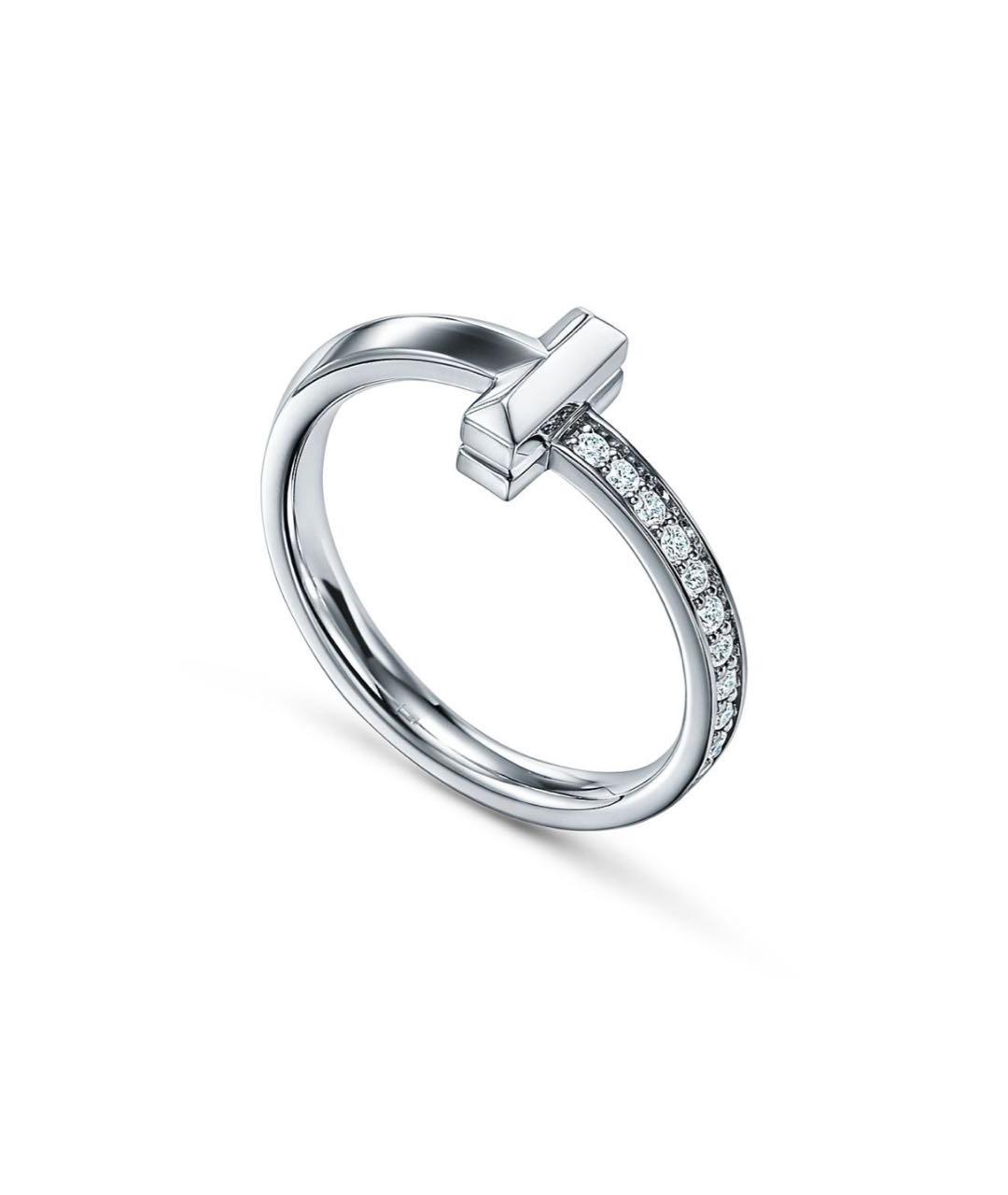 TIFFANY&CO Кольцо из белого золота, фото 2
