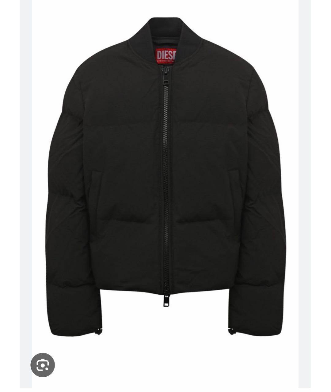 DIESEL Черная полиэстеровая куртка, фото 7