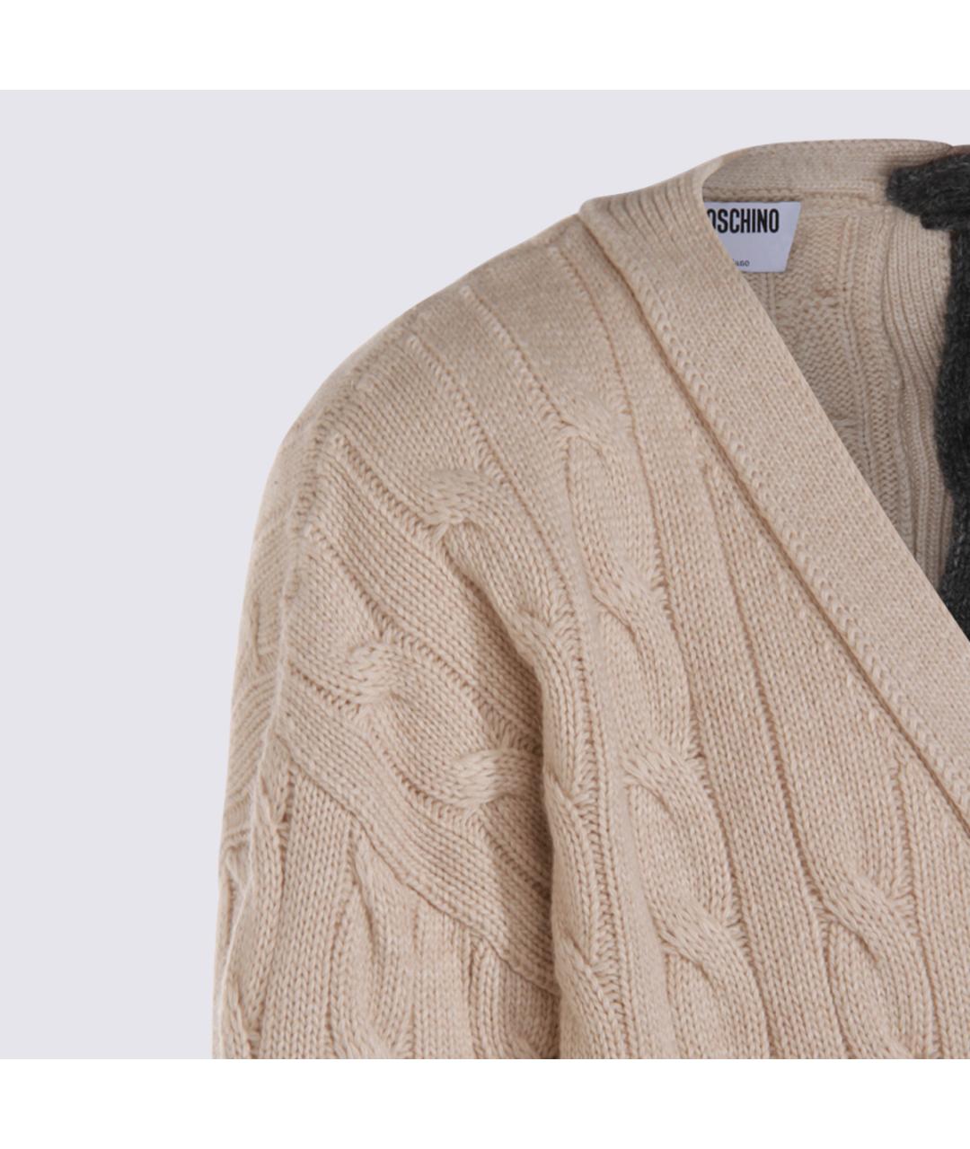 MOSCHINO Мульти шерстяной кардиган, фото 4