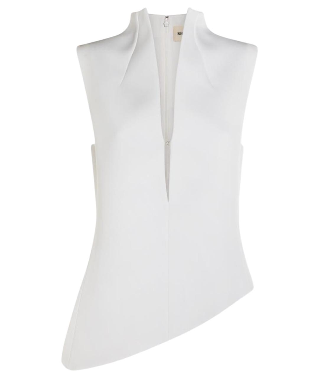 KHAITE Белая хлопковая майка, фото 1