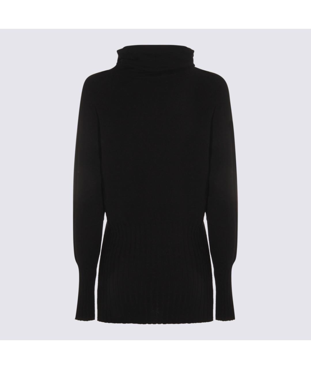 MALO Черный кашемировый джемпер / свитер, фото 2