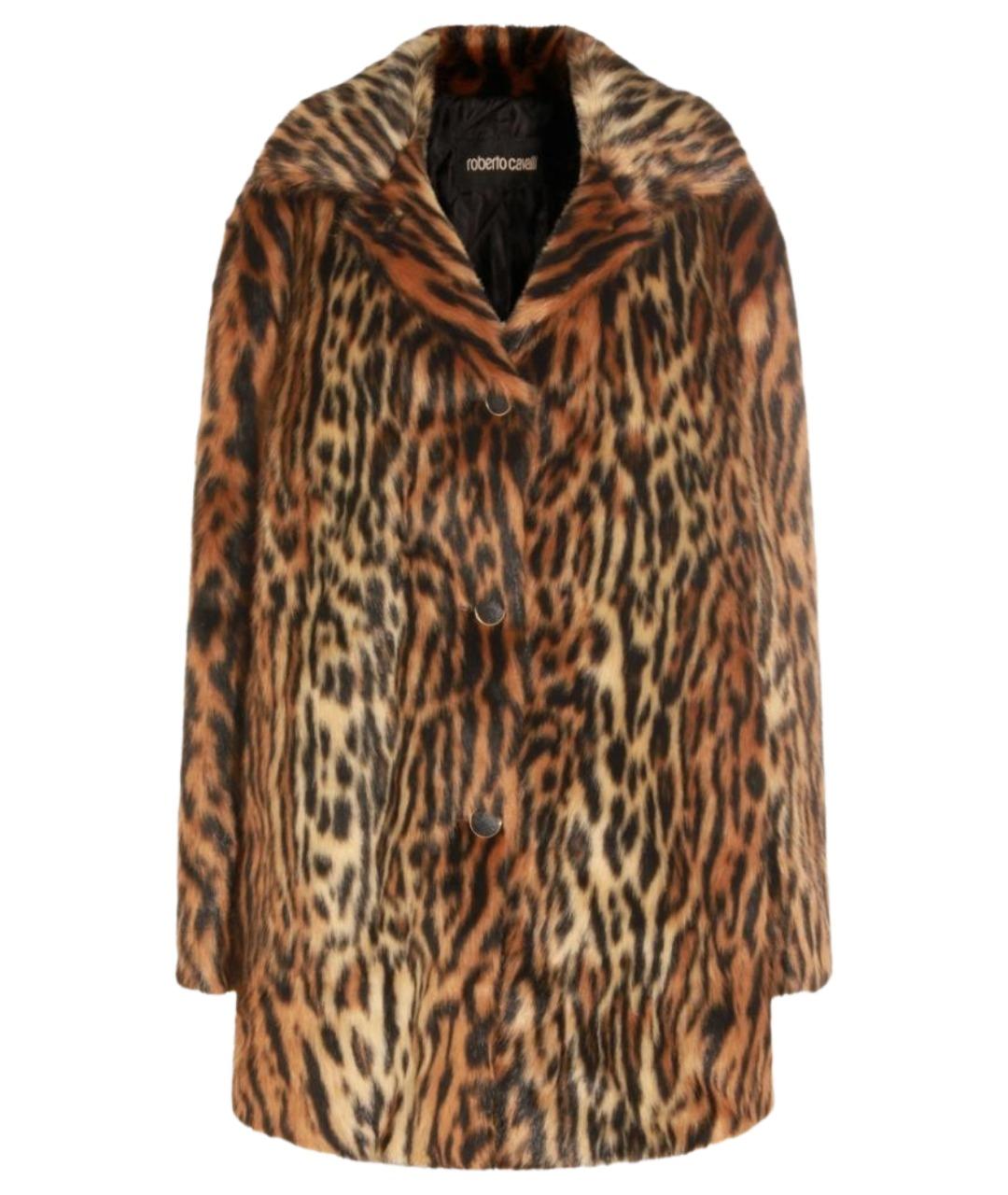 ROBERTO CAVALLI Мульти шуба, фото 1