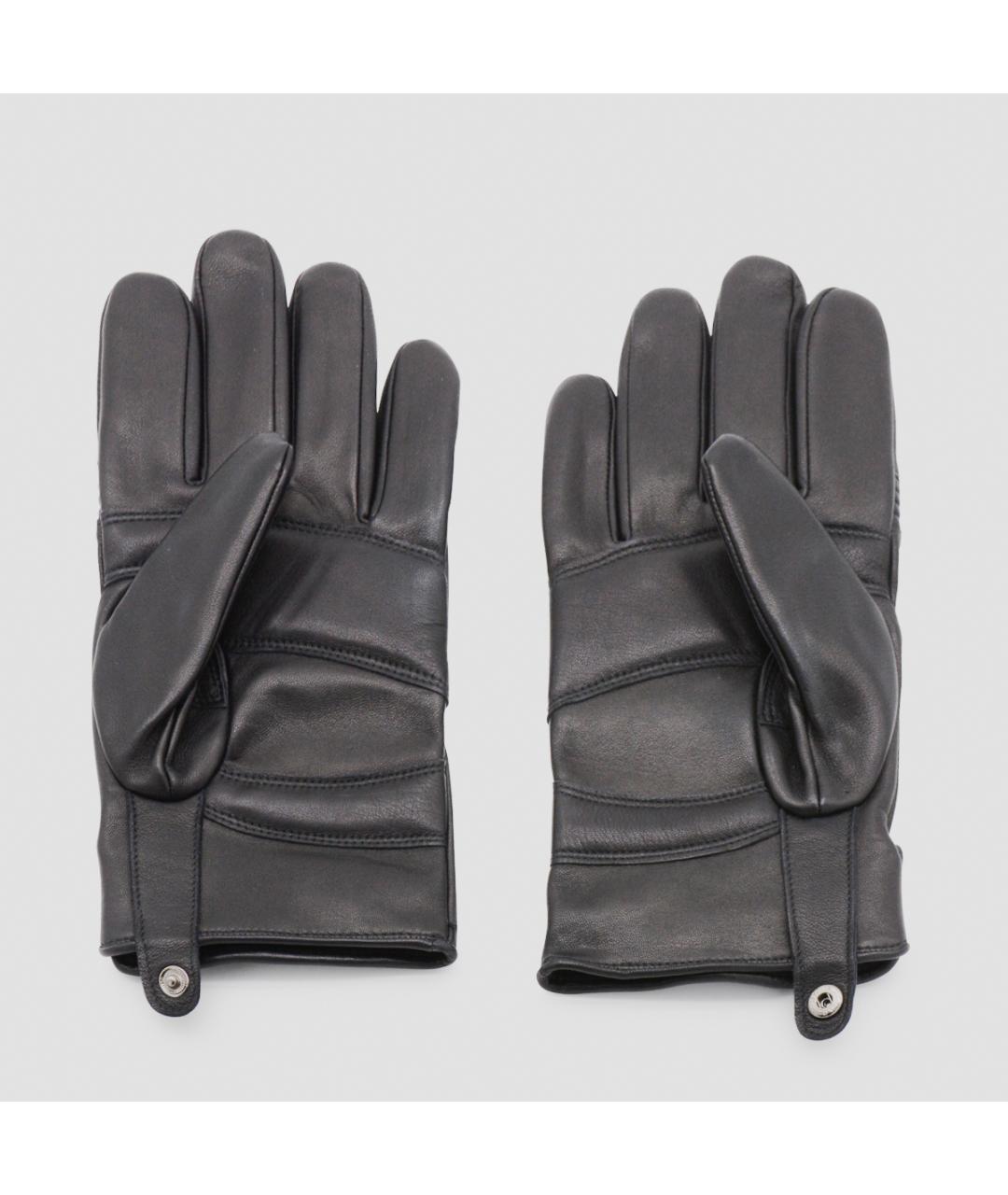 MM6 MAISON MARGIELA Черные перчатки, фото 2