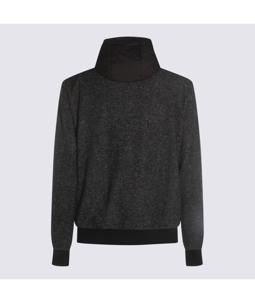 CANALI Серая шерстяная куртка, фото 2