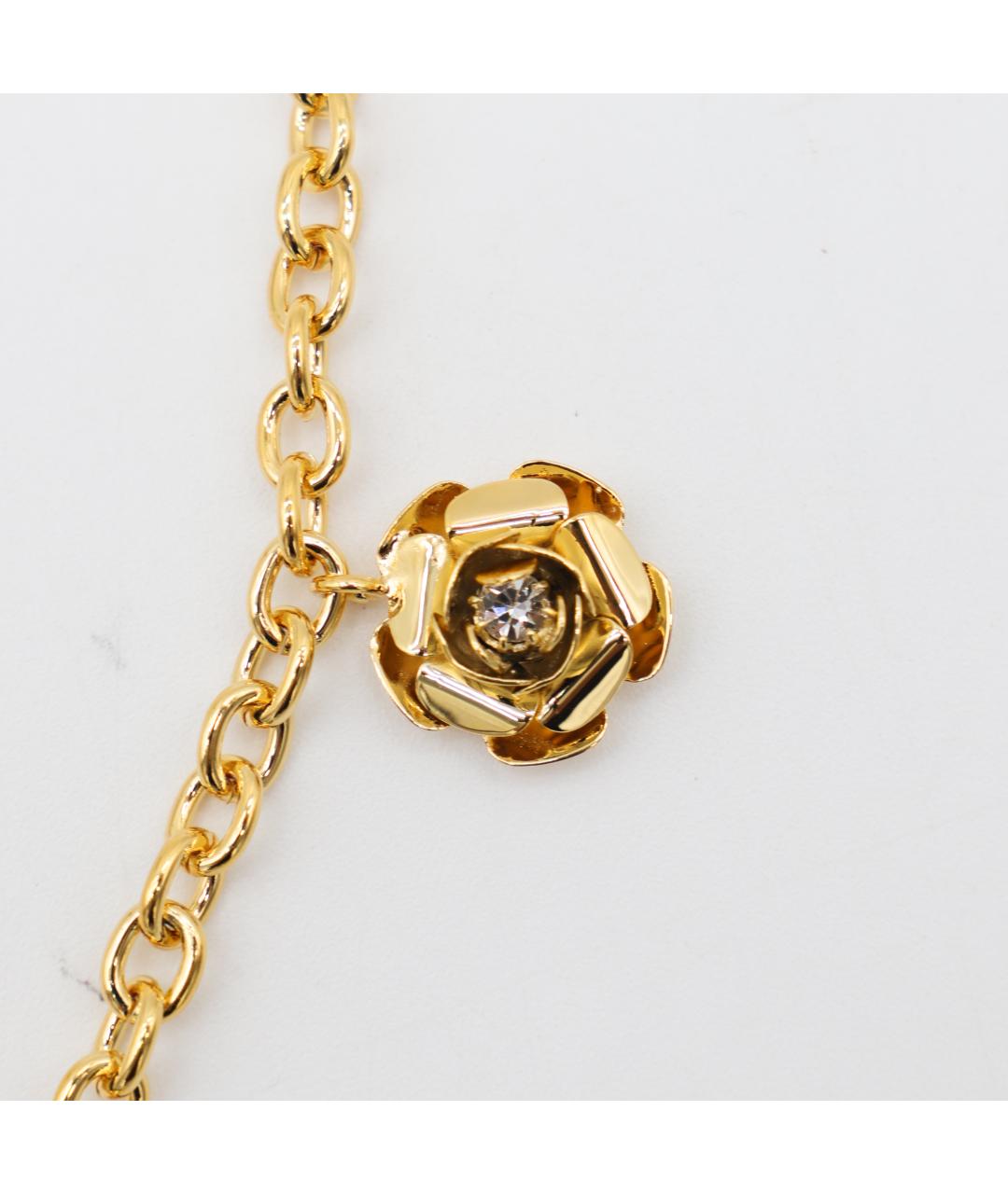 BLUMARINE Золотое латунное колье, фото 4