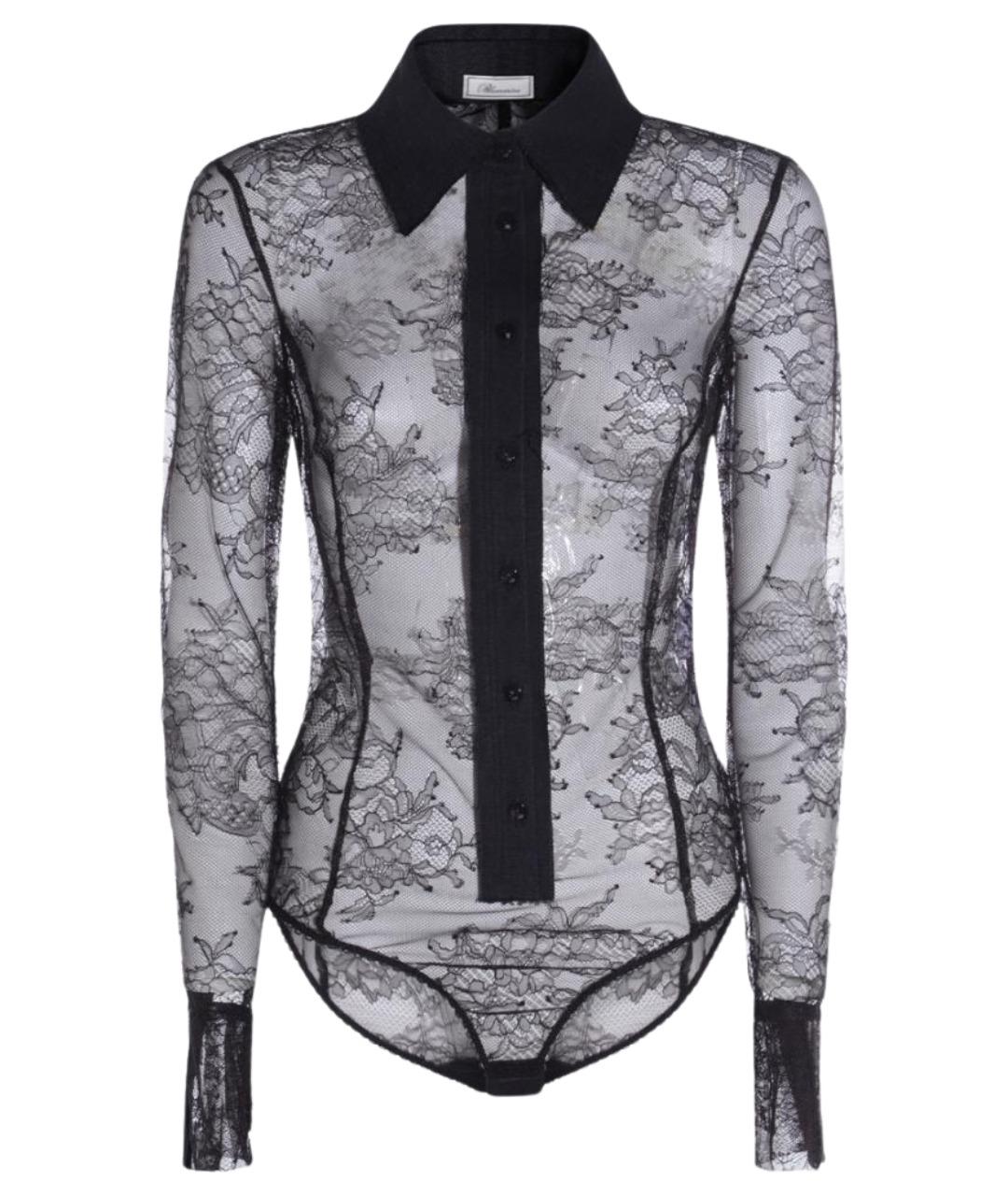 BLUMARINE Черная рубашка, фото 1