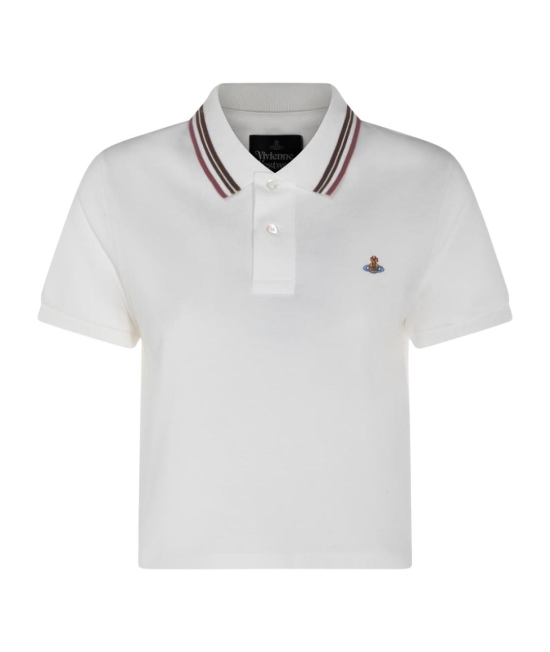VIVIENNE WESTWOOD Белая хлопковая футболка, фото 1