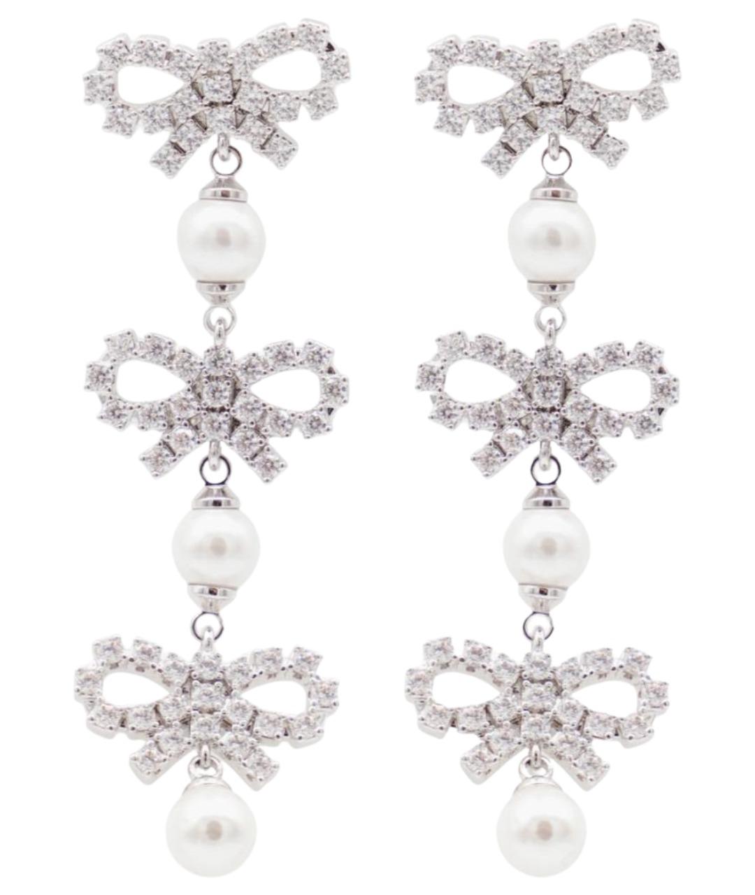 SELF-PORTRAIT Серебряные латунные серьги, фото 1