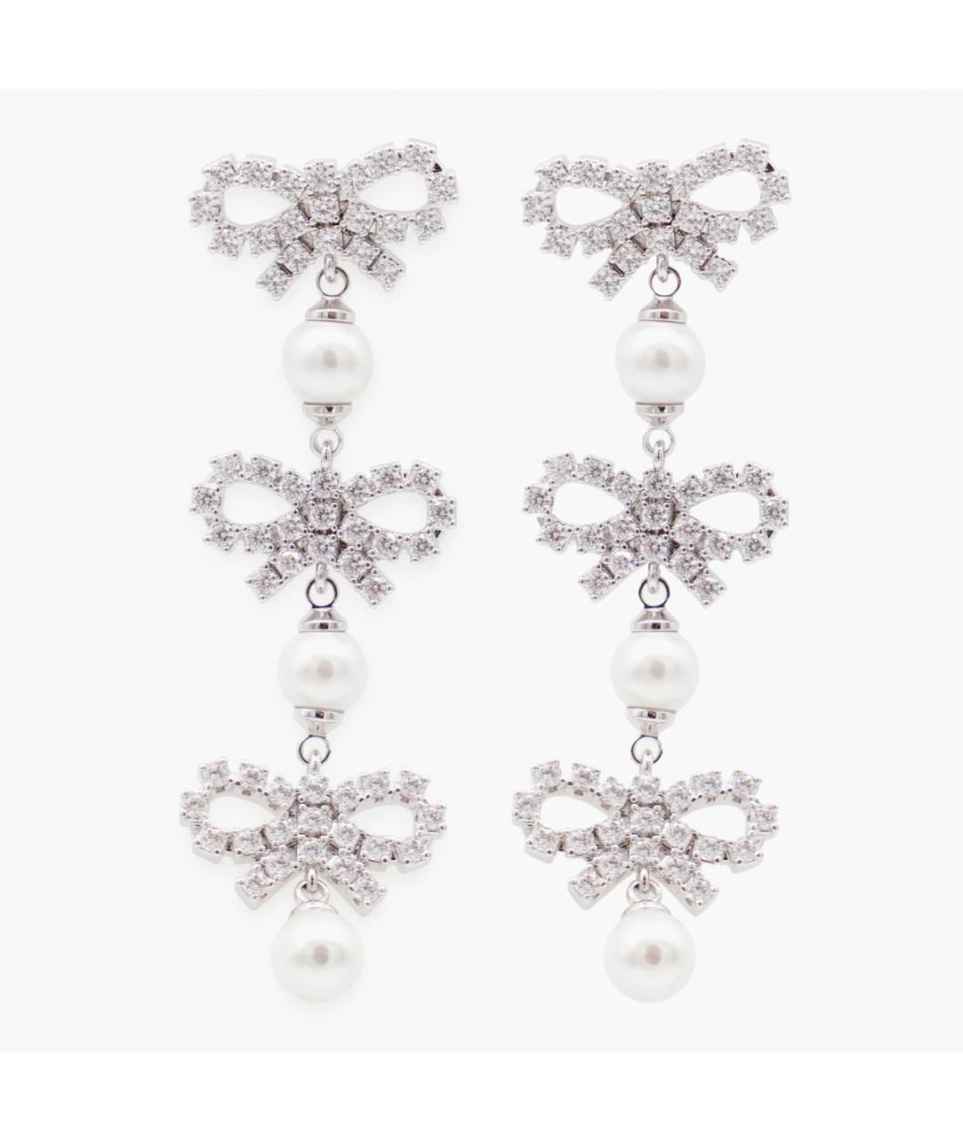 SELF-PORTRAIT Серебряные латунные серьги, фото 3