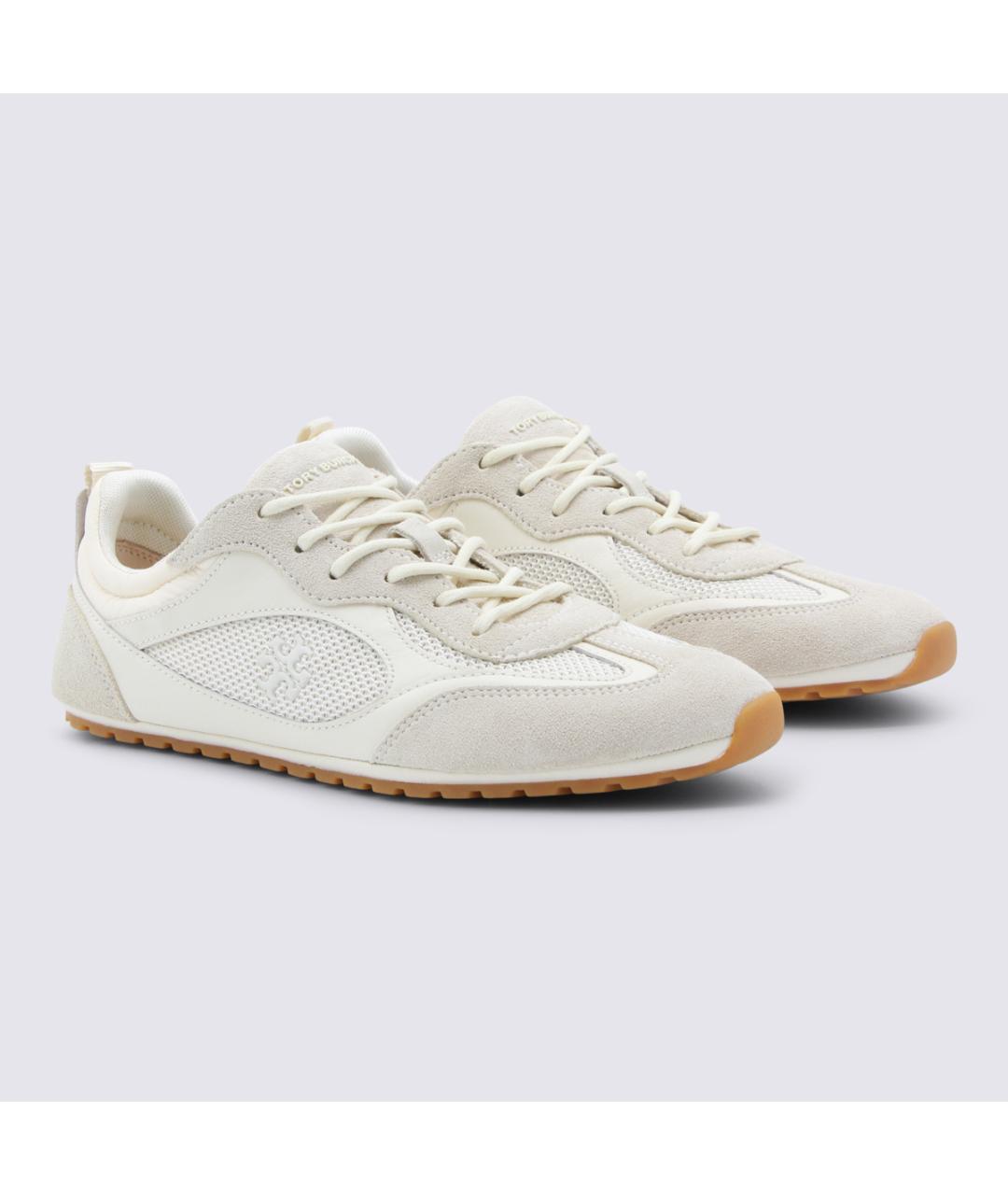 TORY BURCH Белые замшевые кроссовки, фото 2