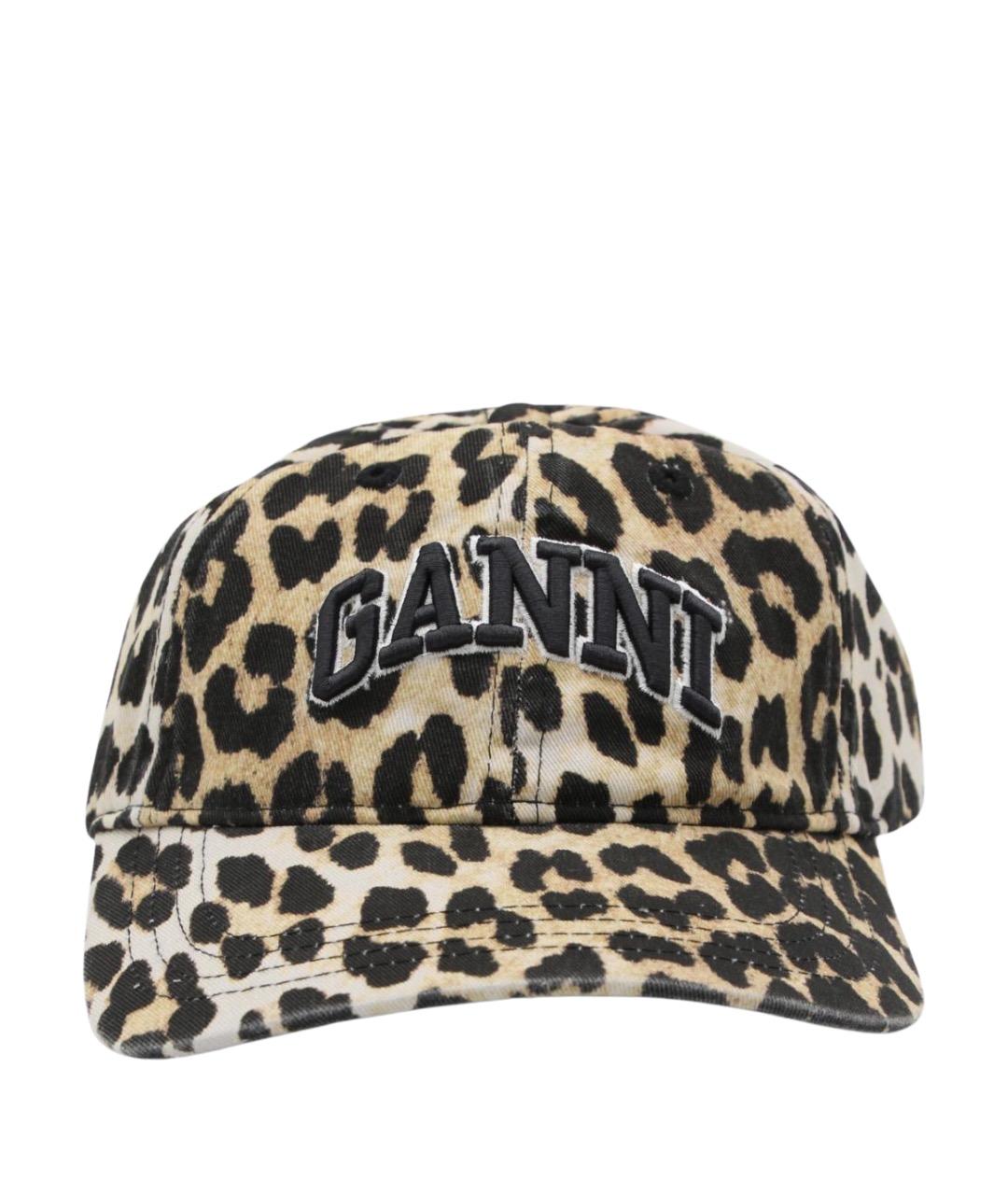 GANNI Мульти хлопковая кепка, фото 1