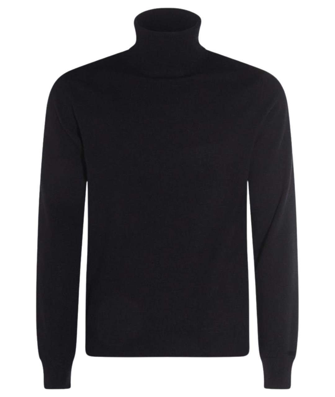 MALO Синий шерстяной джемпер / свитер, фото 1