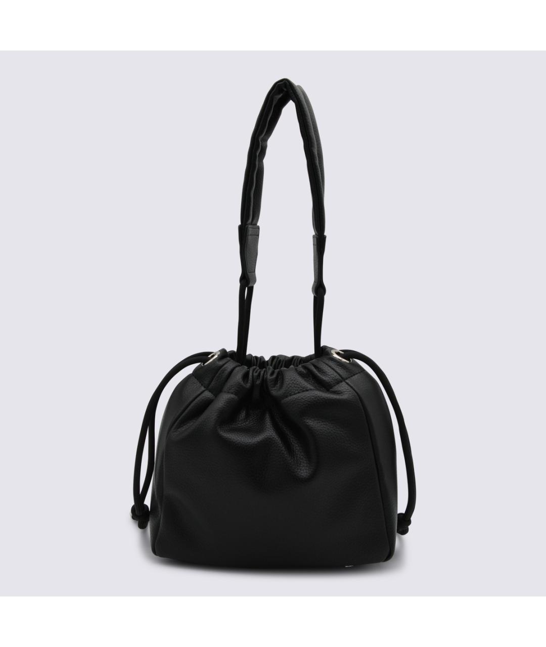 VIVIENNE WESTWOOD Черная сумка через плечо из искусственной кожи, фото 3